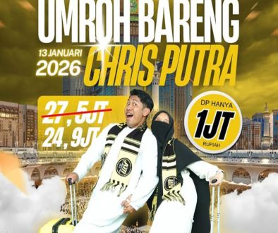 umroh bareng Chris Putra