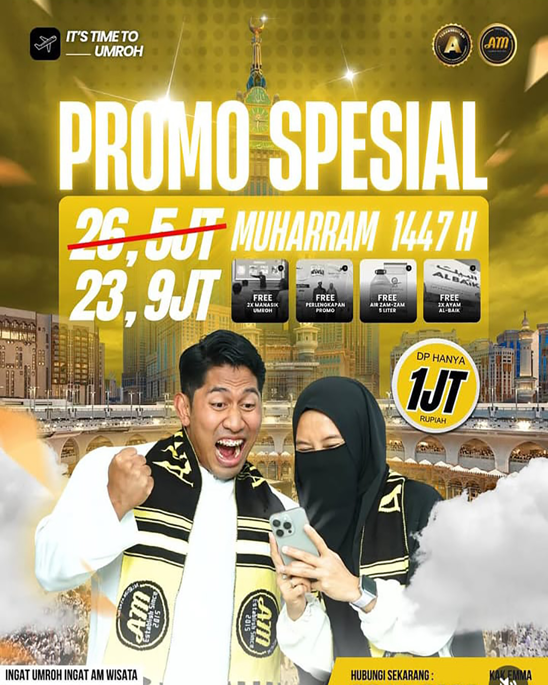 umroh promo Haqeem Group